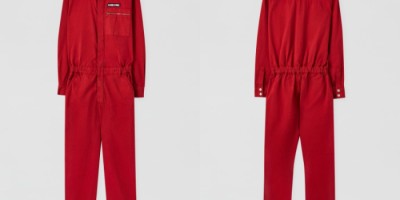 《纸钞屋》推出联名服装系列！经典红色连身裤掀抢劫潮