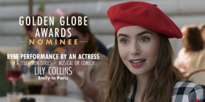 《艾蜜莉在巴黎》惊喜入围金球奖最佳喜剧剧集！莉莉柯林斯曝角逐视后感言