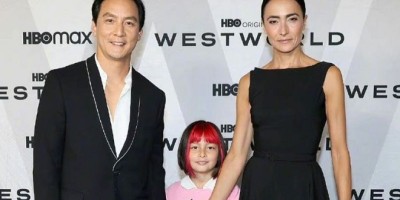 吴彦祖出席《西方极乐园》第四季首映！女儿Raven染红发超抢镜