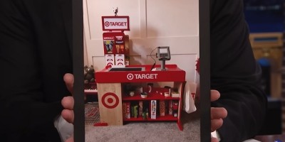荣恩鲁伯葛林特变女儿傻瓜！为爱女打造迷你Target商店