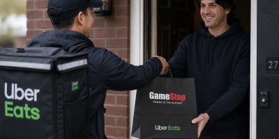 游戏也能点外卖？GameStop 入驻 Uber Eats，主机配件都能送到家