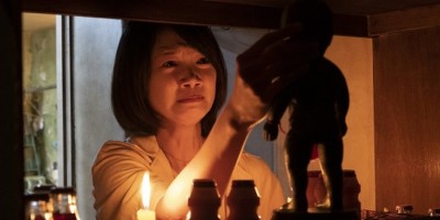 《粽邪3：鬼门开》凉意十足！「最恐怖母子」吴奕蓉、陈少卉出席试胆场