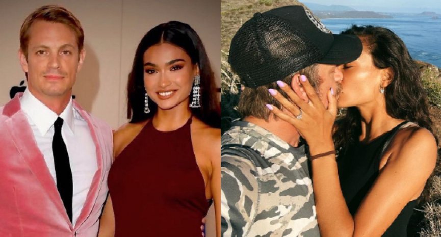 《碳变》乔尔金纳曼宣布订婚！甜蜜拥吻维密超模凯莉葛尔