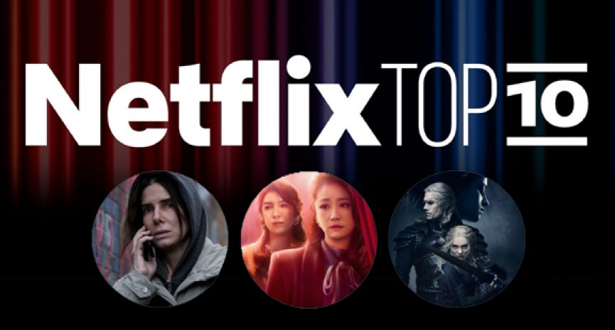 【Netflix单周排行榜Top10】《猎魔士》第二季破亿观看！珊卓布拉克《无赦》二连冠-DramaClub