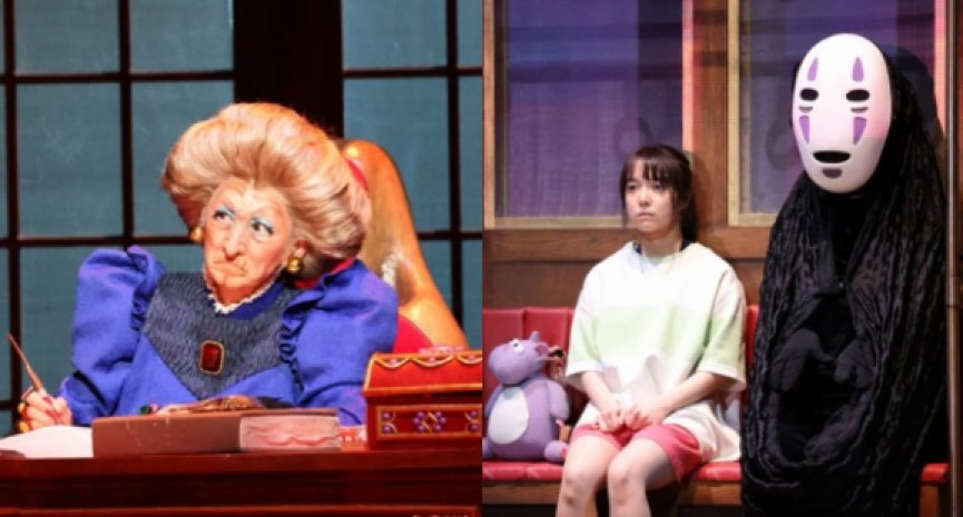《神隐少女》真人版剧照曝光！重现千寻、无脸男搭电车名场面，白龙、汤婆婆神还原