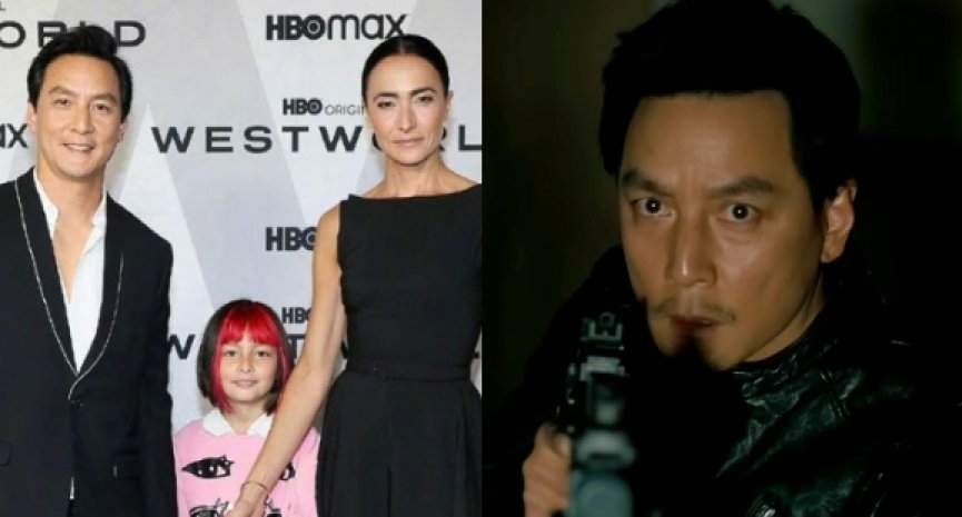 吴彦祖出席《西方极乐园》第四季首映！女儿 Raven 染红发超抢镜