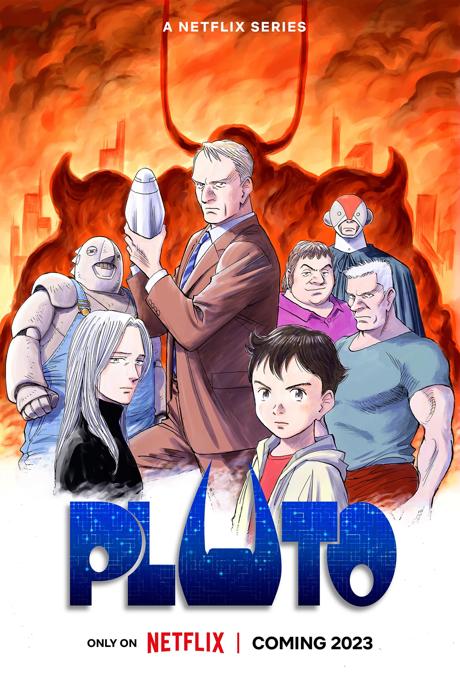 Netflix动画《PLUTO冥王》6看点！第一集就爆哭？探讨机器人感情vs人性