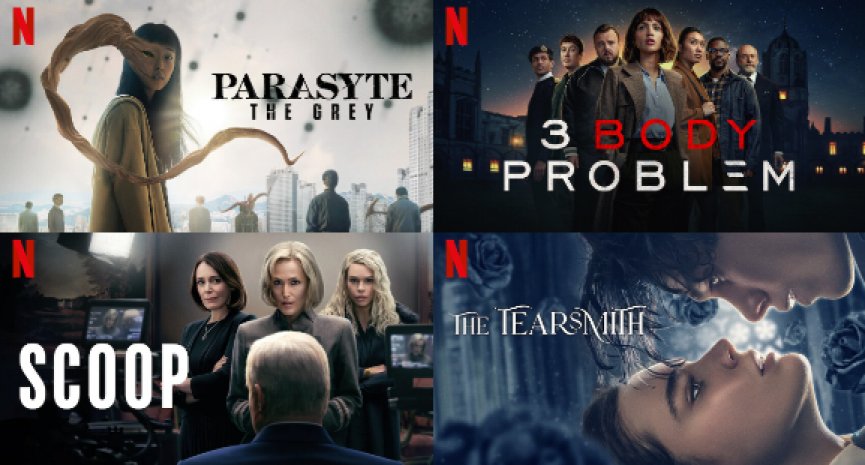 【Netflix单周排行榜Top10】《3体》蝉联第一！《寄生兽：灰色部队》登上非英语剧集冠军