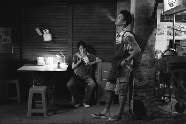 《小雁与吴爱丽》电影剧照。