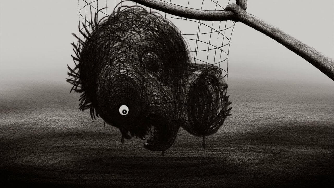 【影评】《恐惧暗夜》不寒而栗！失去色彩的战栗动画