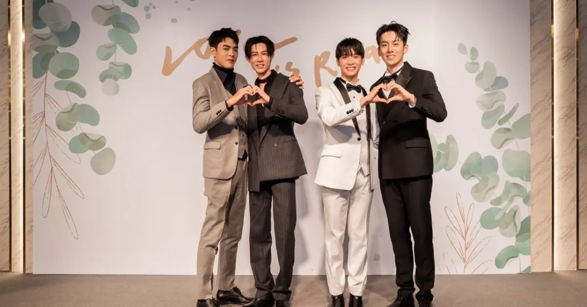 梦幻联动!BL 短剧《我说爱你是真的》办沉浸式婚礼,高凌风之子葛兆恩现场“完婚” 梦幻联动!BL 短剧《我说爱你是真的》办沉浸式婚礼,高凌风之子葛兆恩现场“完婚”